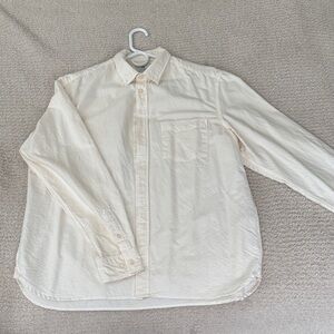 H&M Off-White Regular Fit Shirt